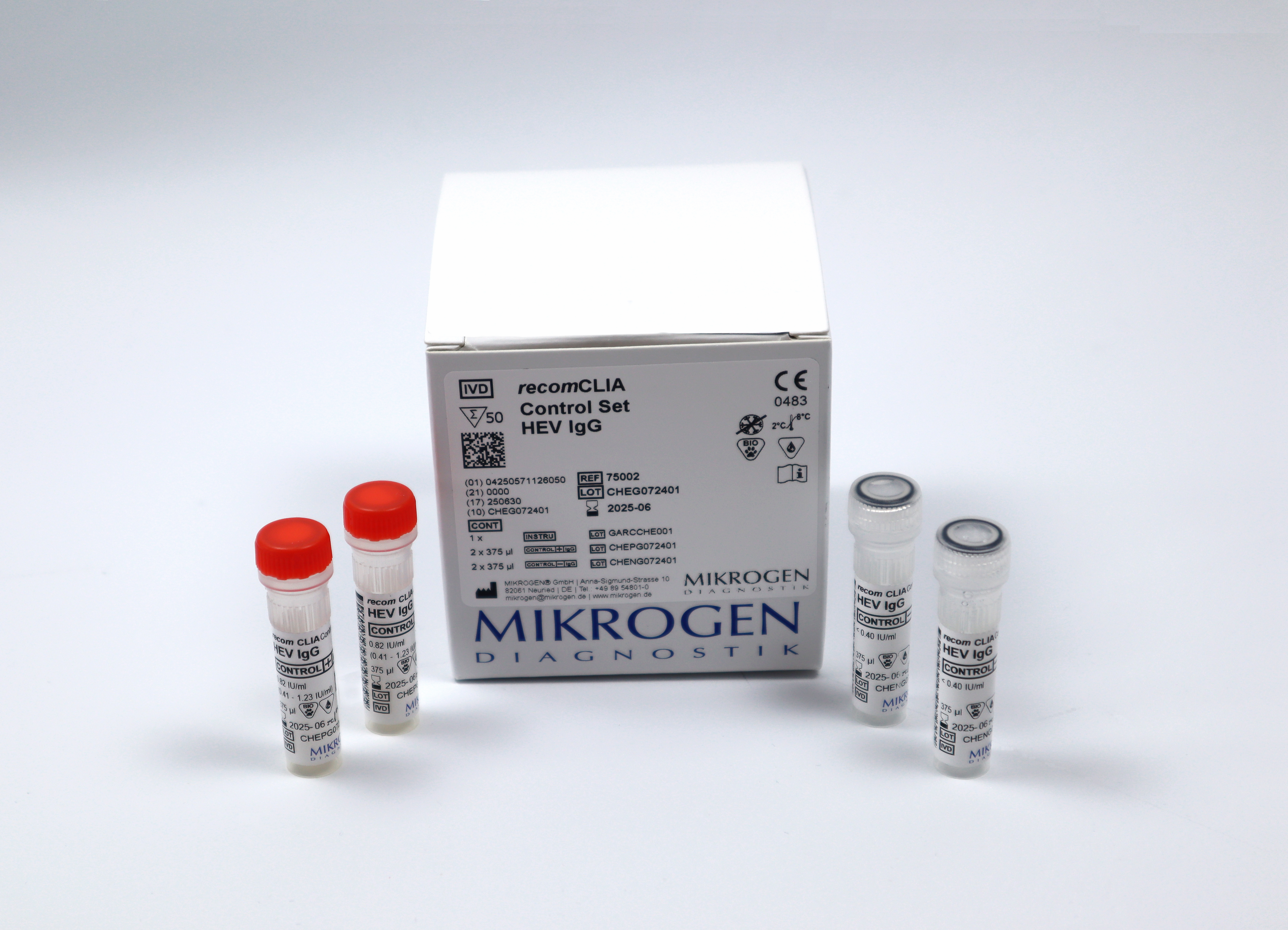 recomCLIA Control Set HEV IgG 